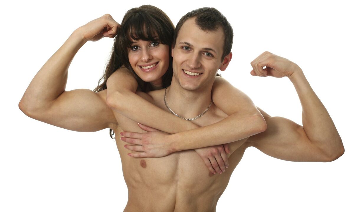 زن با مردی با بزرگ شدن آلت تناسلی